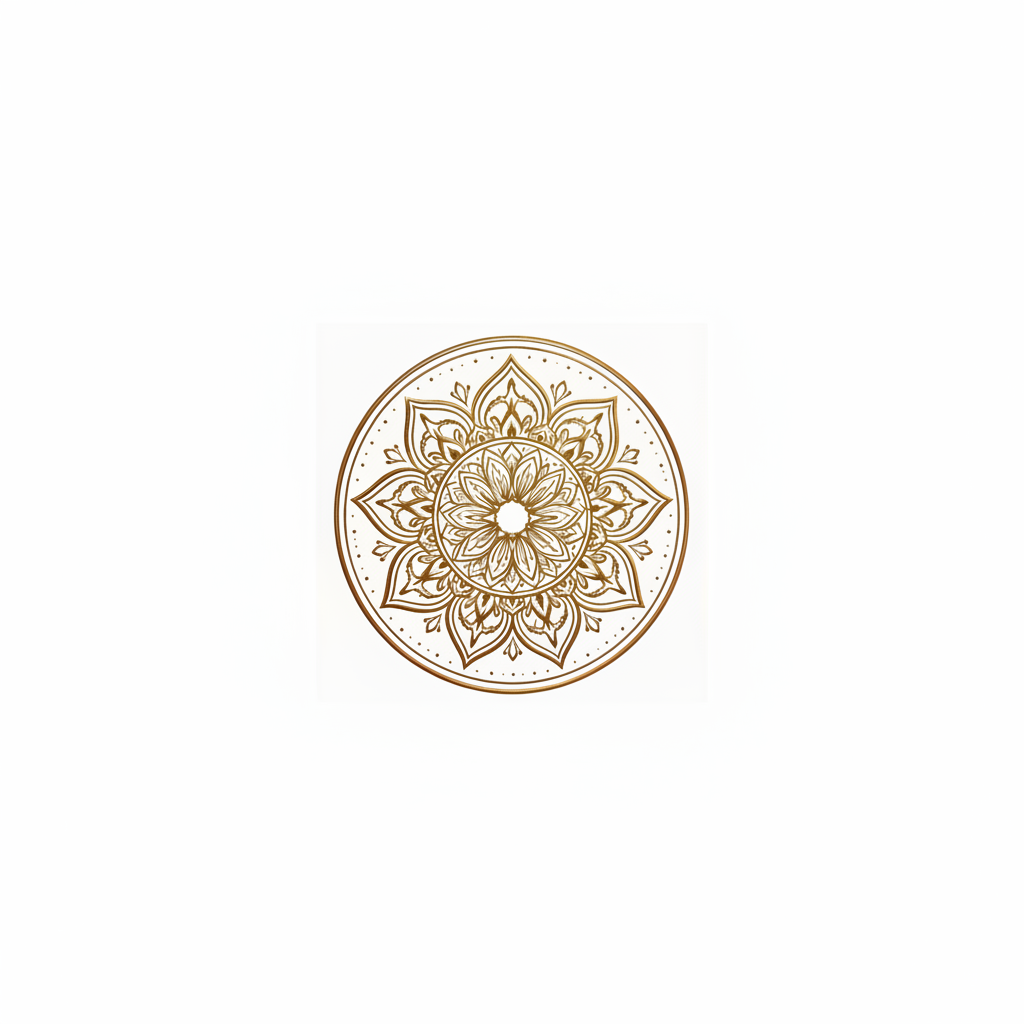 Mandala logo dedicated to glass products